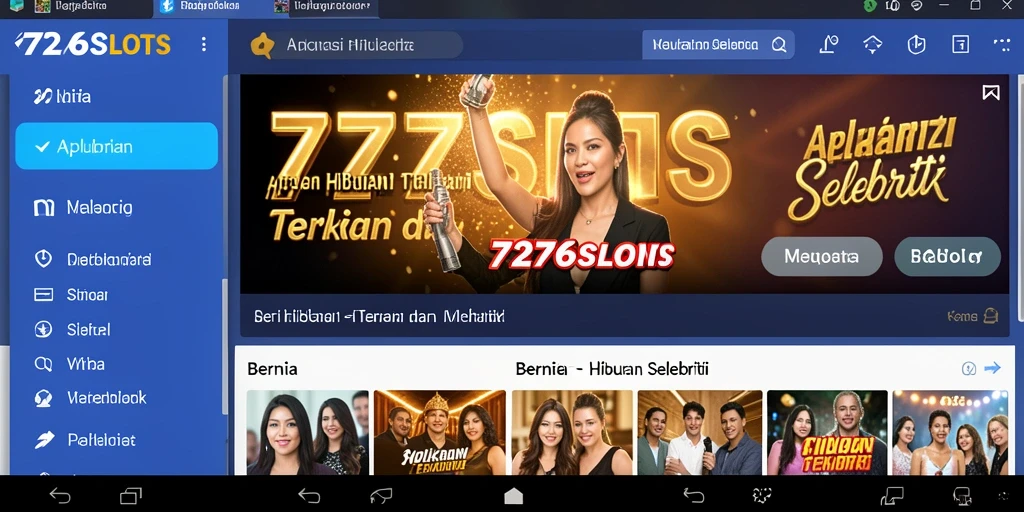 Tampilan antarmuka 7276SLOTS yang menarik dan mudah digunakan.