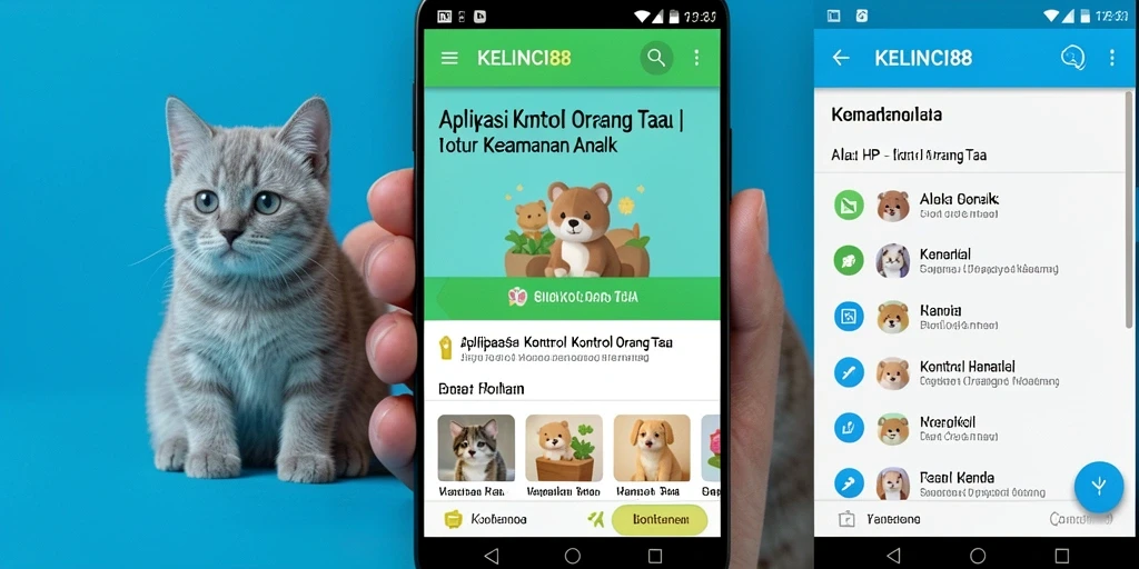Antarmuka KELINCI88 menampilkan fitur kontrol orang tua dengan jelas.
