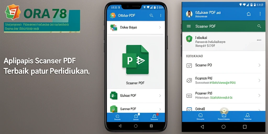 Antarmuka ORA78 yang ramah pengguna memudahkan pemindaian dokumen.
