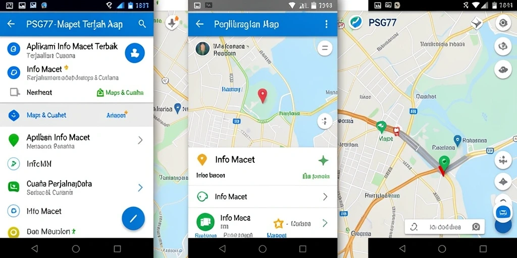 Tampilan antarmuka PSG77 yang informatif dan menarik.