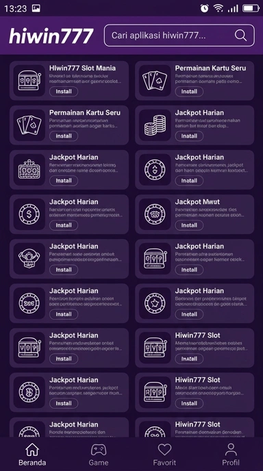 hiwin777 — Halaman Indeks Aplikasi Populer & Kanal Uji